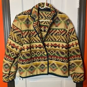 New Identity Vintage Southwestern Bohemian Style Coat